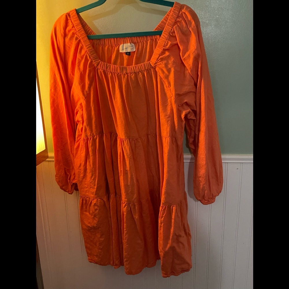 Orange Dress